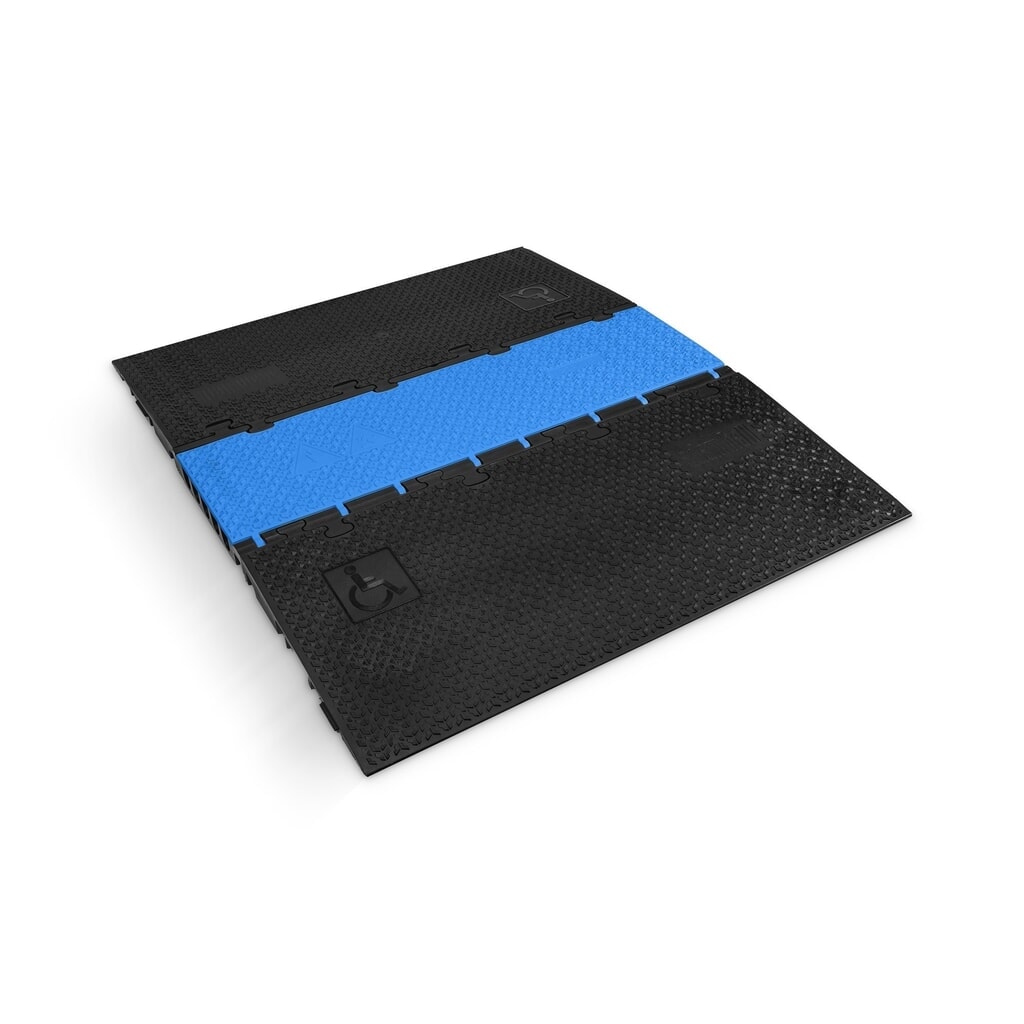 Salvacables Defender® MIDI 5 2D de Adam Hall, Pieza central, 5 canales, azul Número de imagen del producto 3: Salvacables Defender® MIDI 5 2D de Adam Hall, Pieza central, 5 canales, azul