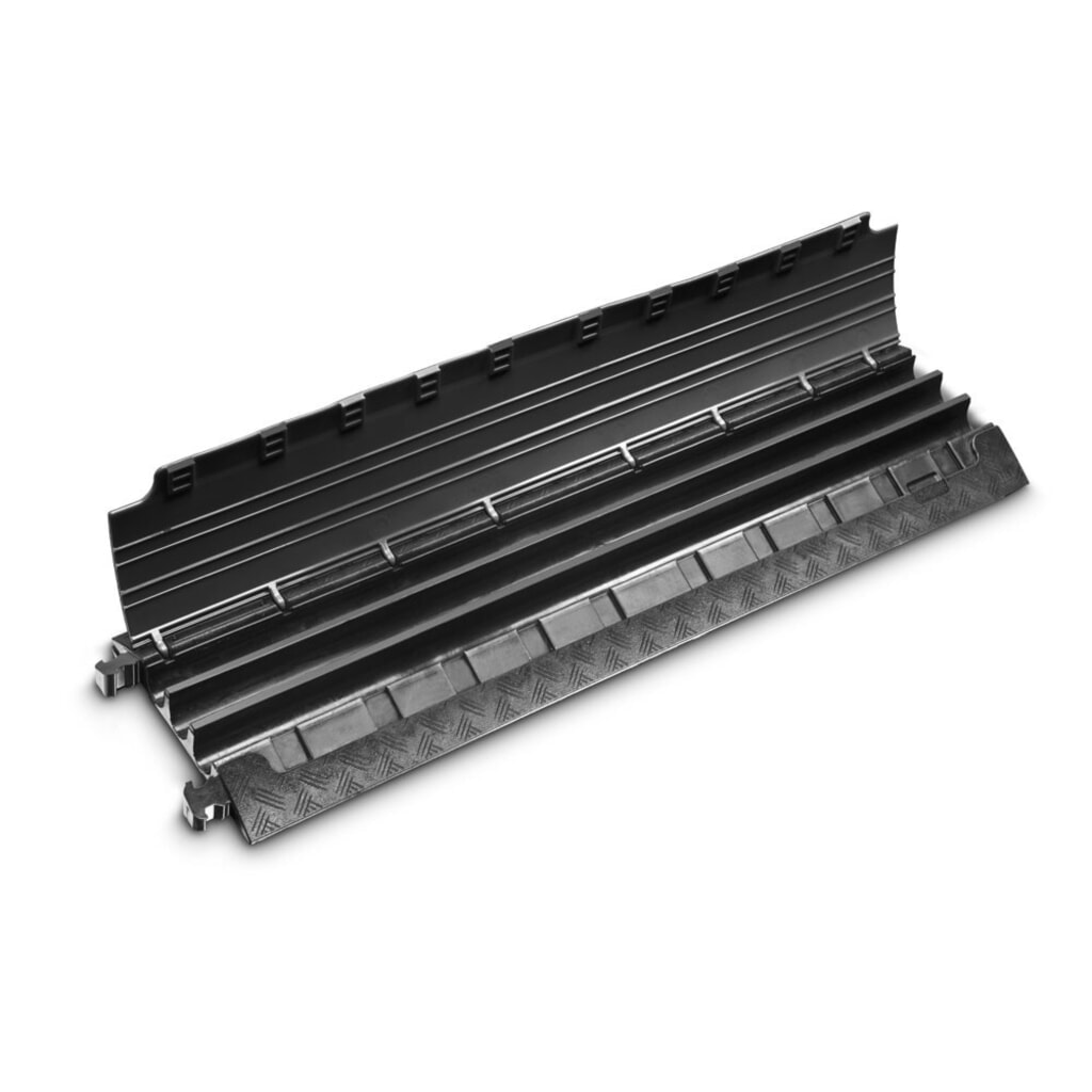 Salvacables Defender® MINI de Adam Hall, 3 canales, negro Número de imagen del producto 4: Salvacables Defender® MINI de Adam Hall, 3 canales, negro