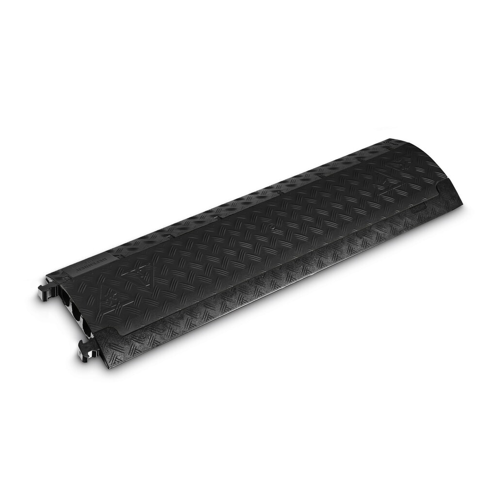 Salvacables Defender® MINI de Adam Hall, 3 canales, negro Imagen del producto: Salvacables Defender® MINI de Adam Hall, 3 canales, negro