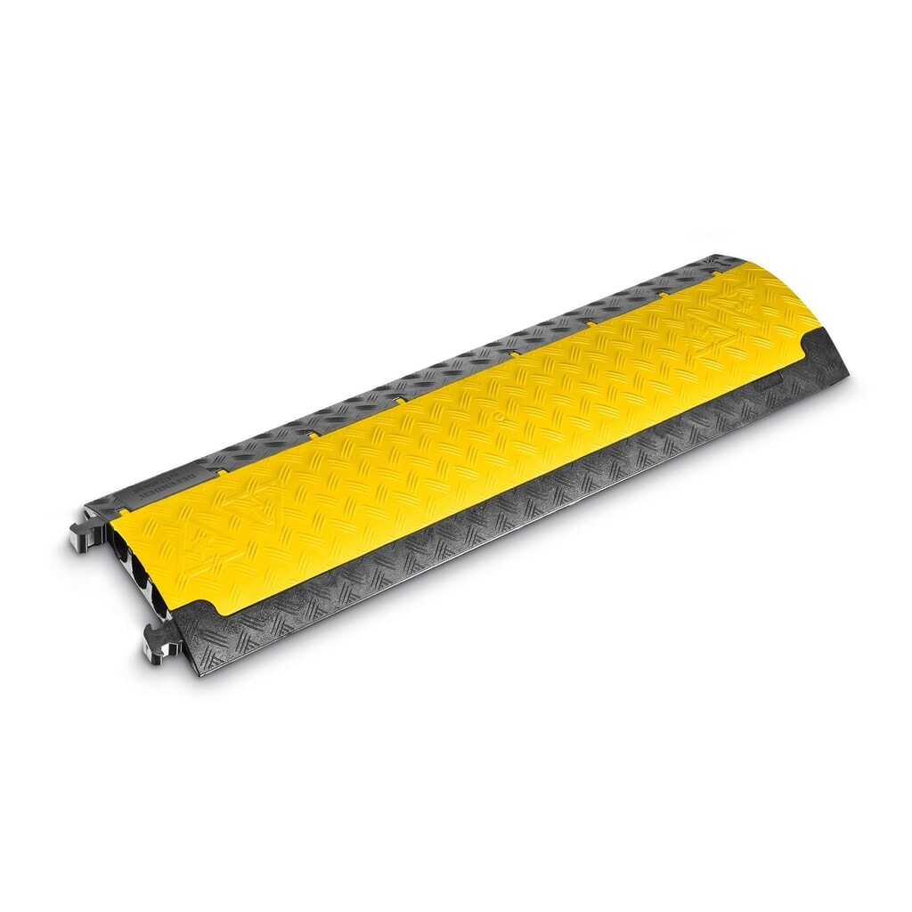 Salvacables Defender® MINI de Adam Hall, 3 canales, negro/amarillo Imagen del producto: Salvacables Defender® MINI de Adam Hall, 3 canales, negro/amarillo