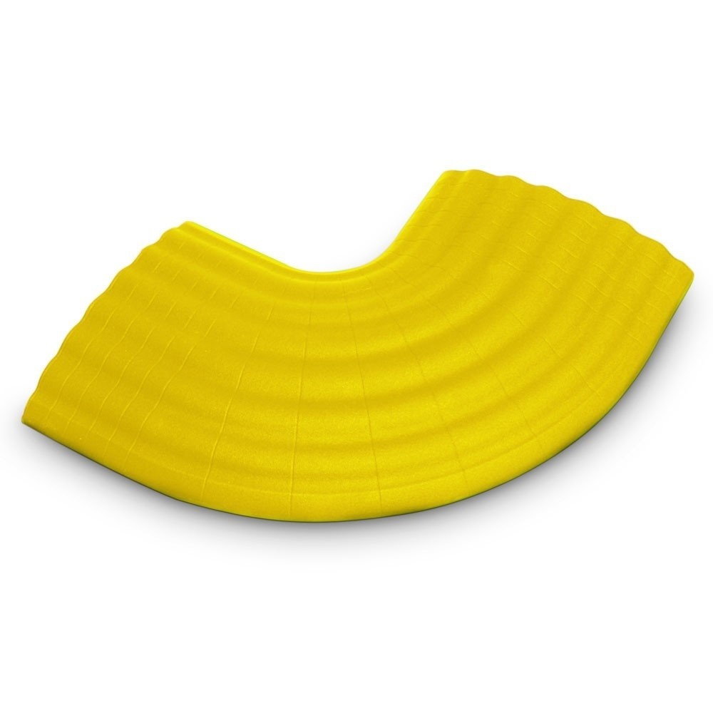 Número de imagen del producto 1: Salvacables Defender® OFFICE de Adam Hall, Curva de 90°, 4 canales, amarillo