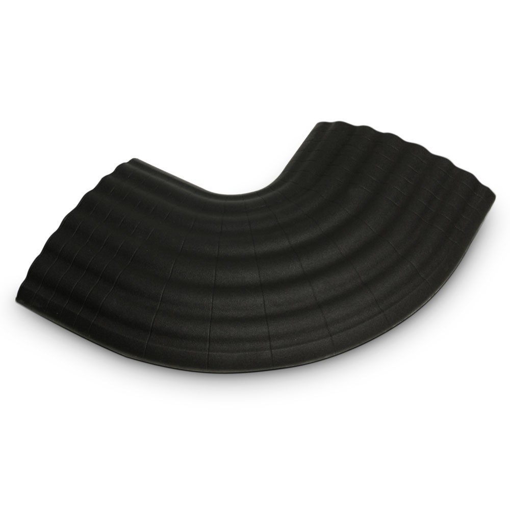 Imagen del producto: Salvacables Defender® OFFICE de Adam Hall, Curva de 90°, 4 canales, negro