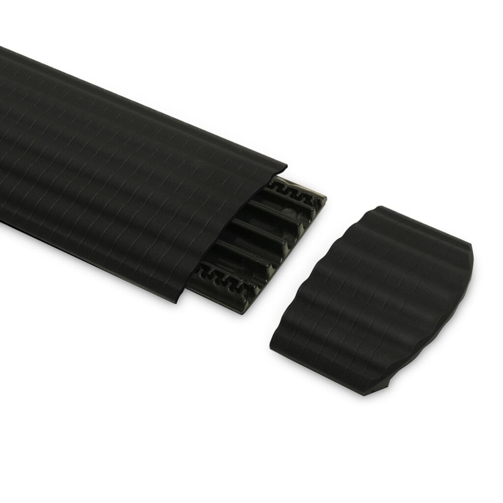 Imagen del producto: Salvacables Defender® OFFICE de Adam Hall, Extremo, 4 canales, negro
