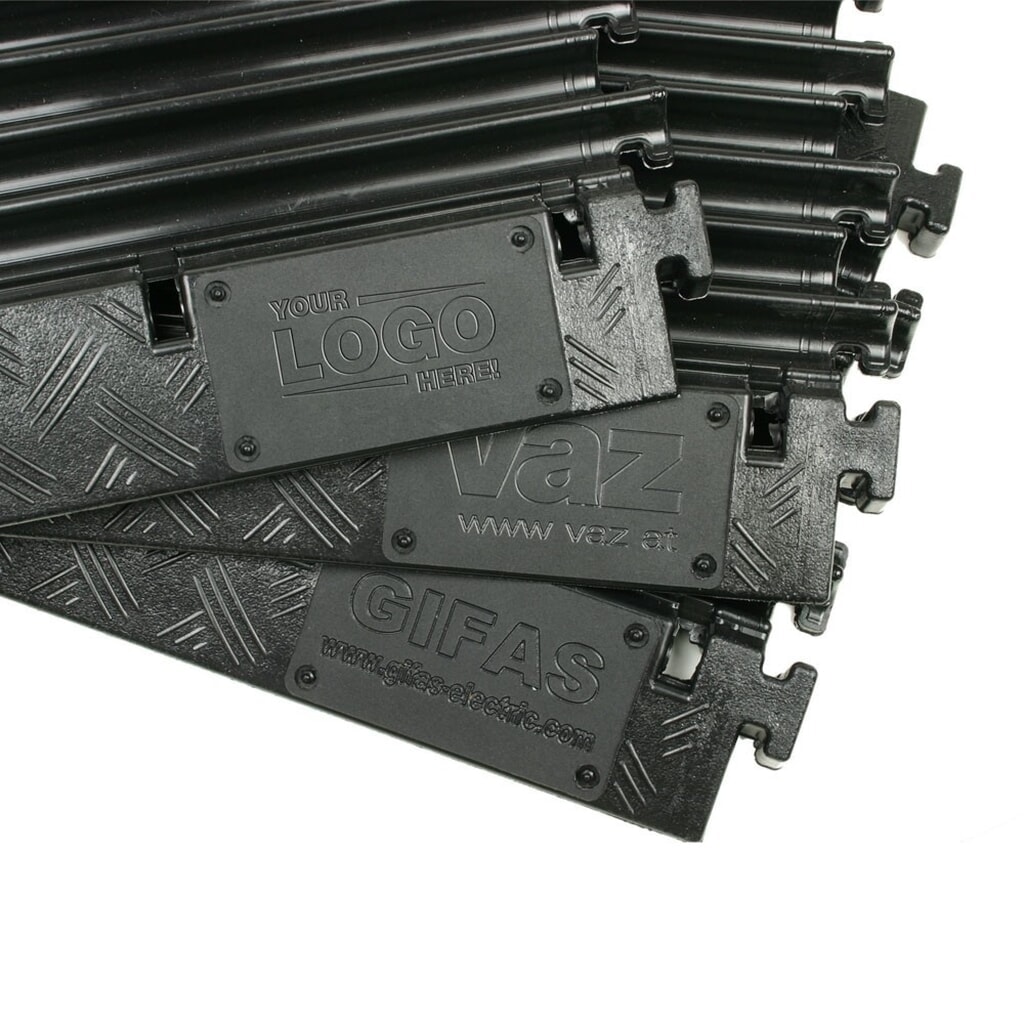 Número de imagen del producto 3: Salvacables Defender® ULTRA L de Adam Hall, 4 canales, negro/amarillo