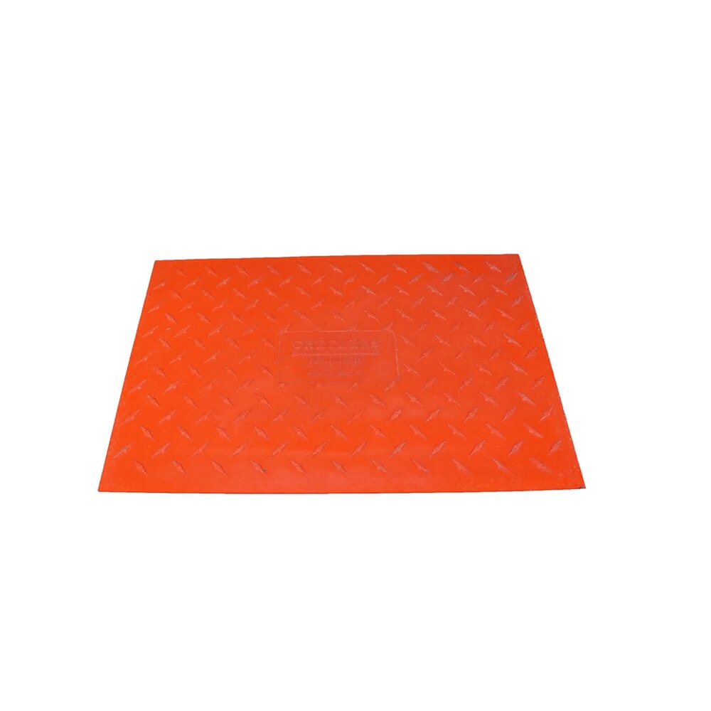Salvamangueras Justrite® Diamondback®, conector de túnel, LxA 260 x 410 mm, amarillo Imagen del producto: Salvamangueras Justrite® Diamondback®, conector de túnel, LxA 260 x 410 mm, amarillo