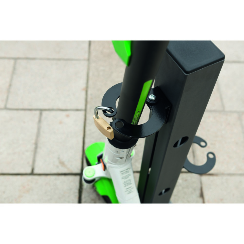 Número de imagen del producto 2: scooter parker, 2 plazas de aparcamiento, abrazaderas regulables en altura