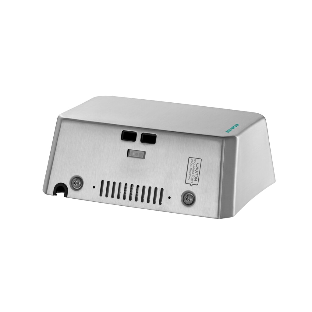 Número de imagen del producto 2: Secador de manos Air-Wolf serie B 31, acero inoxidable.