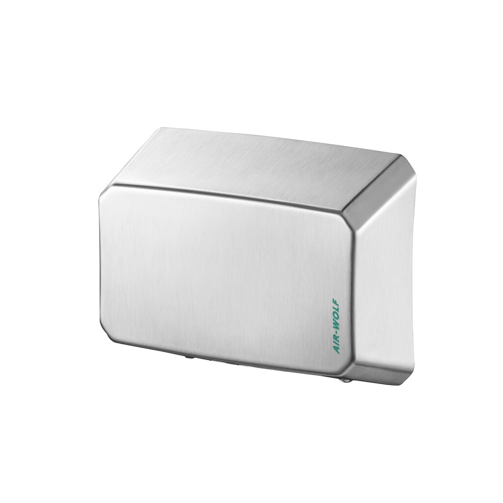 Secador de manos Air-Wolf serie B 31, acero inoxidable. Número de imagen del producto 1: Secador de manos Air-Wolf serie B 31, acero inoxidable.
