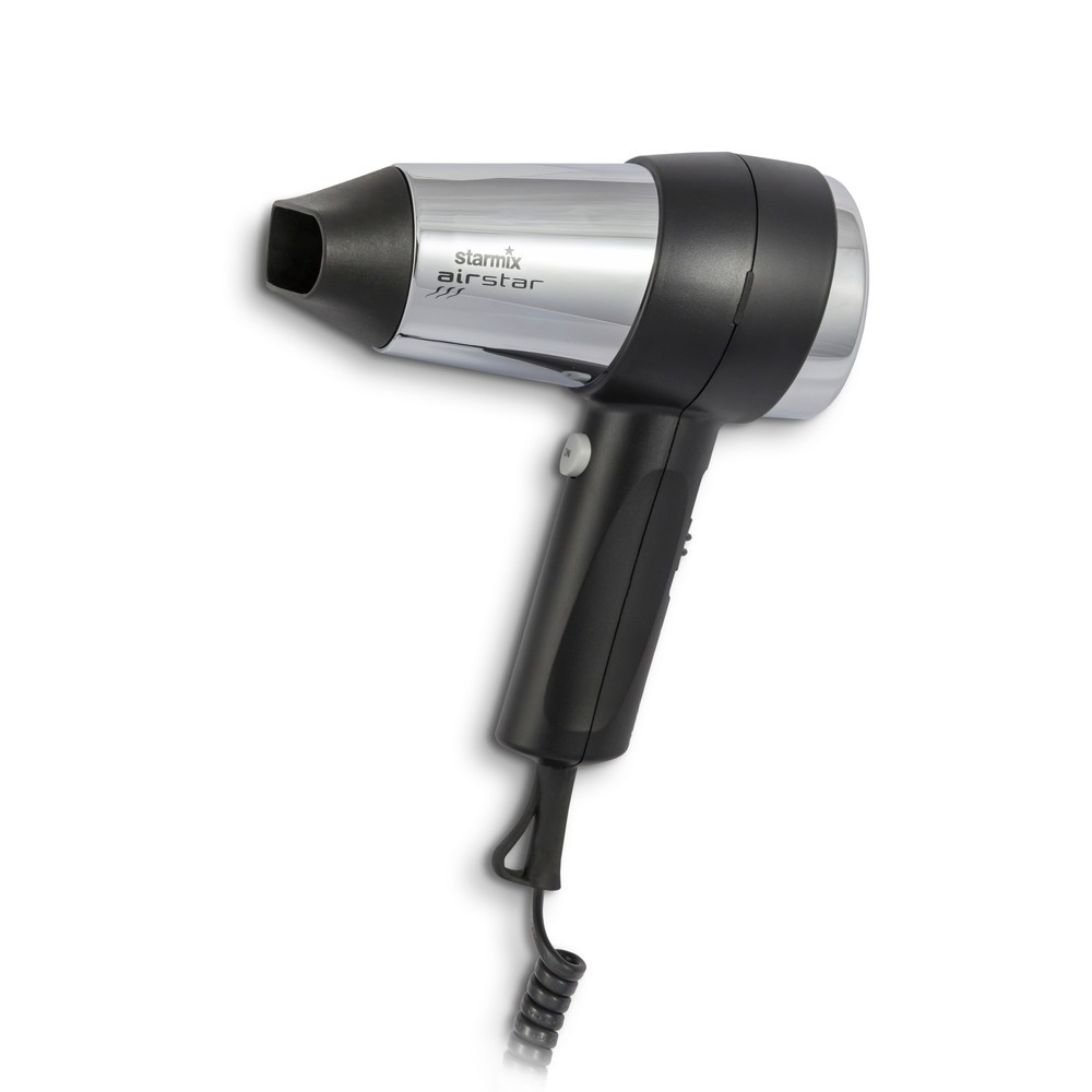 Imagen del producto: Secador de pelo de mano starmix TFCT 16, 1.600 W, negro/cromo