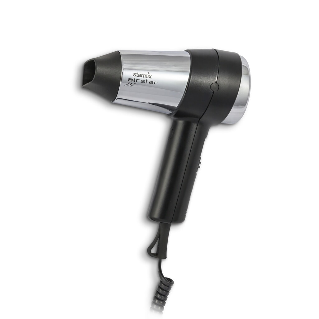 Imagen del producto: Secador de pelo de mano starmix TFC 18, 1.800 W, negro/cromo