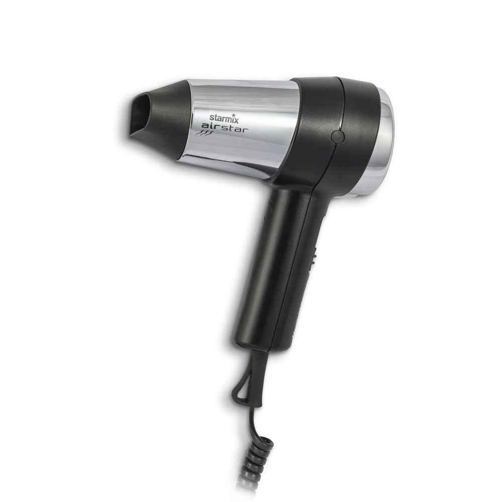 Imagen del producto: Secador de pelo de mano starmix TFC 16, 1.600 W, negro/cromo