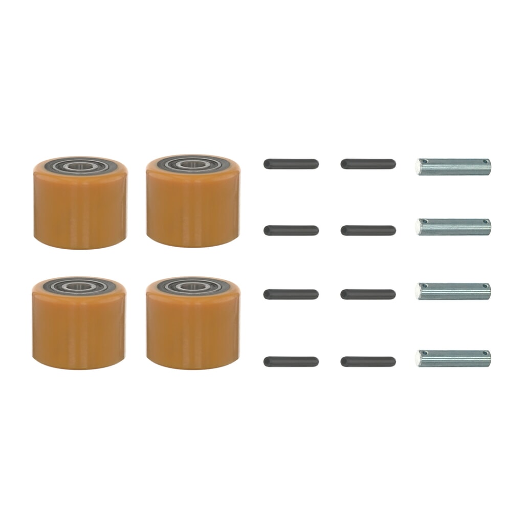 Imagen del producto: Kit de autoservicio para AntOn de Jungheinrich transpaleta eléctrica PTL 1.5 - cambio de rodillos de carga, 17 piezas