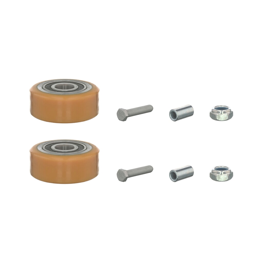 Número de imagen del producto 1: Kit de autoservicio para AntOn de Jungheinrich transpaleta eléctrica PTL 1.5 - cambio de rueda de apoyo, 9 piezas