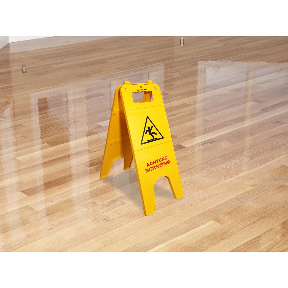 Número de imagen del producto 3: Juego de señales de advertencia «Attention Slip Hazard», 2 piezas