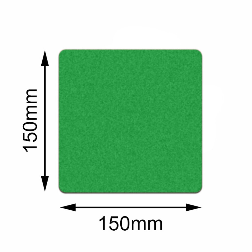 Trazadora de líneas Safety de Mehlhose, cuadrado, verde, 150 x 150 mm, 10 ud./UV Imagen del producto: Trazadora de líneas Safety de Mehlhose, cuadrado, verde, 150 x 150 mm, 10 ud./UV