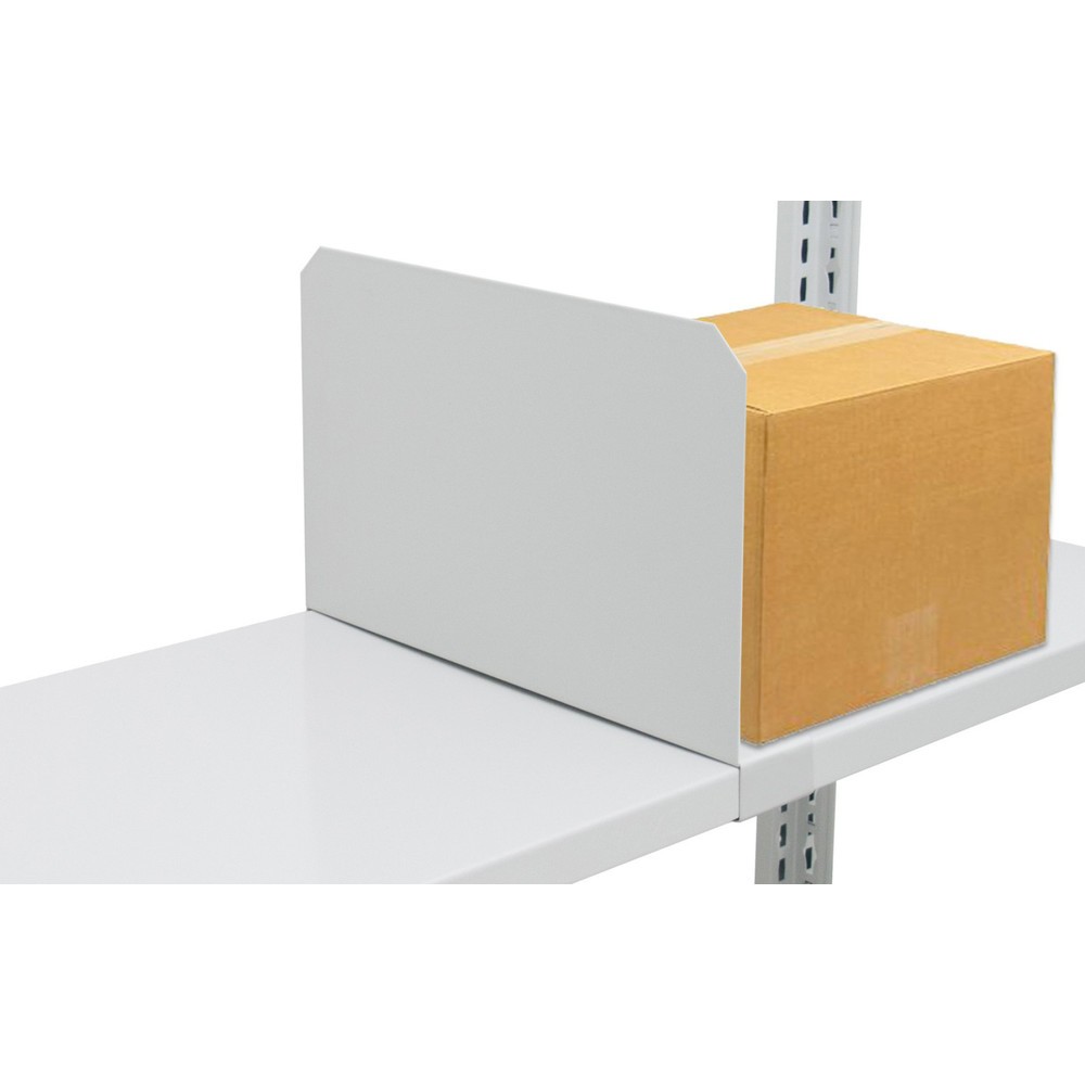 Número de imagen del producto 2: Separador de balda para estantería de cargas pequeñas SCHULTE, gris claro, para balda MULTIplus250/330, H x F 200 x 400 mm