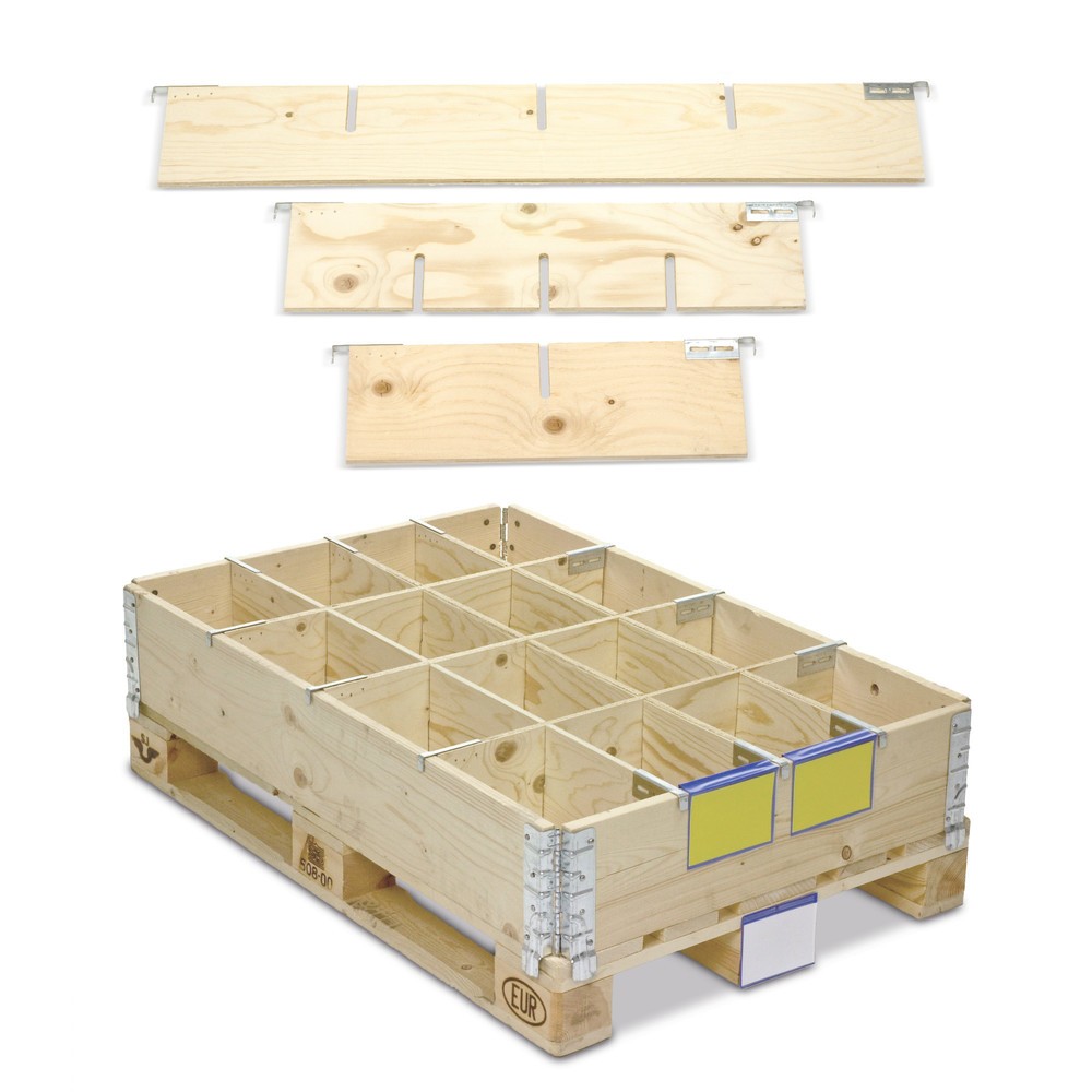 Imagen del producto: Separadores de marco de prolongación de madera, 4 estantes