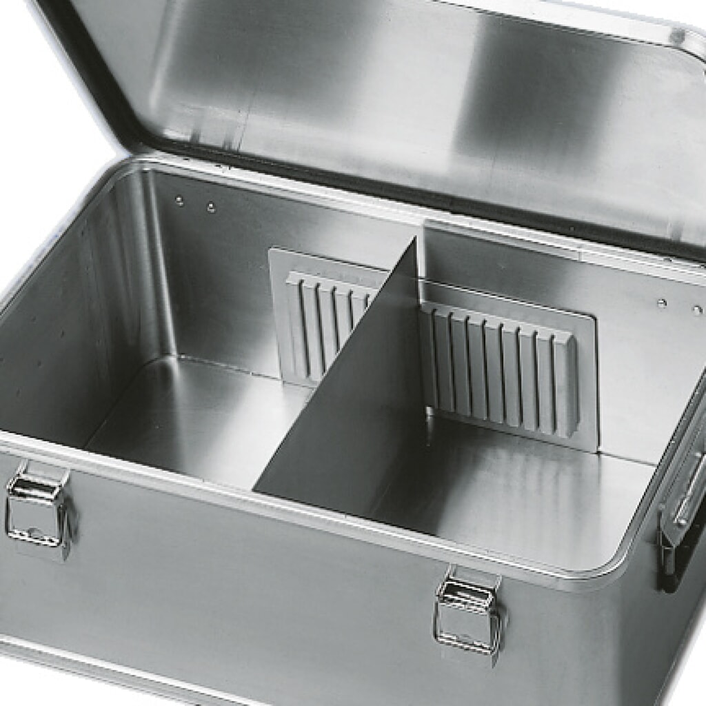 Número de imagen del producto 2: Separadores para cajas de transporte de aluminio profesional, alto H x An x F 250 x 538 x 1,5 mm