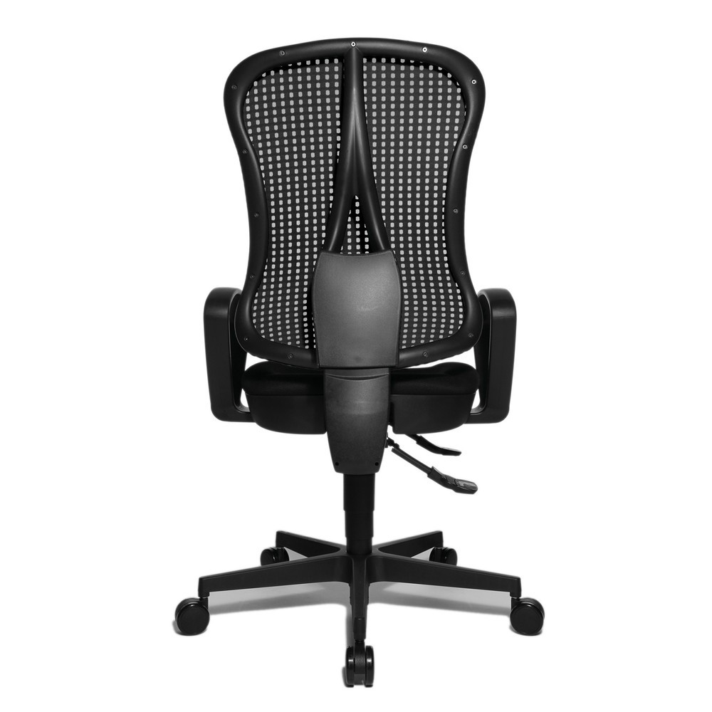 Número de imagen del producto 6: Silla de oficina giratoria Topstar® Point SY, asiento moldeado, negro/negro