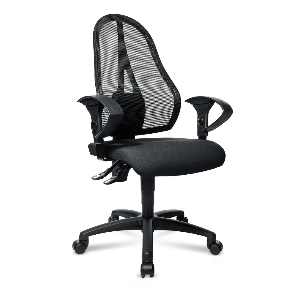 Número de imagen del producto 2: Silla de oficina giratoria Topstar® Open Point P, negro