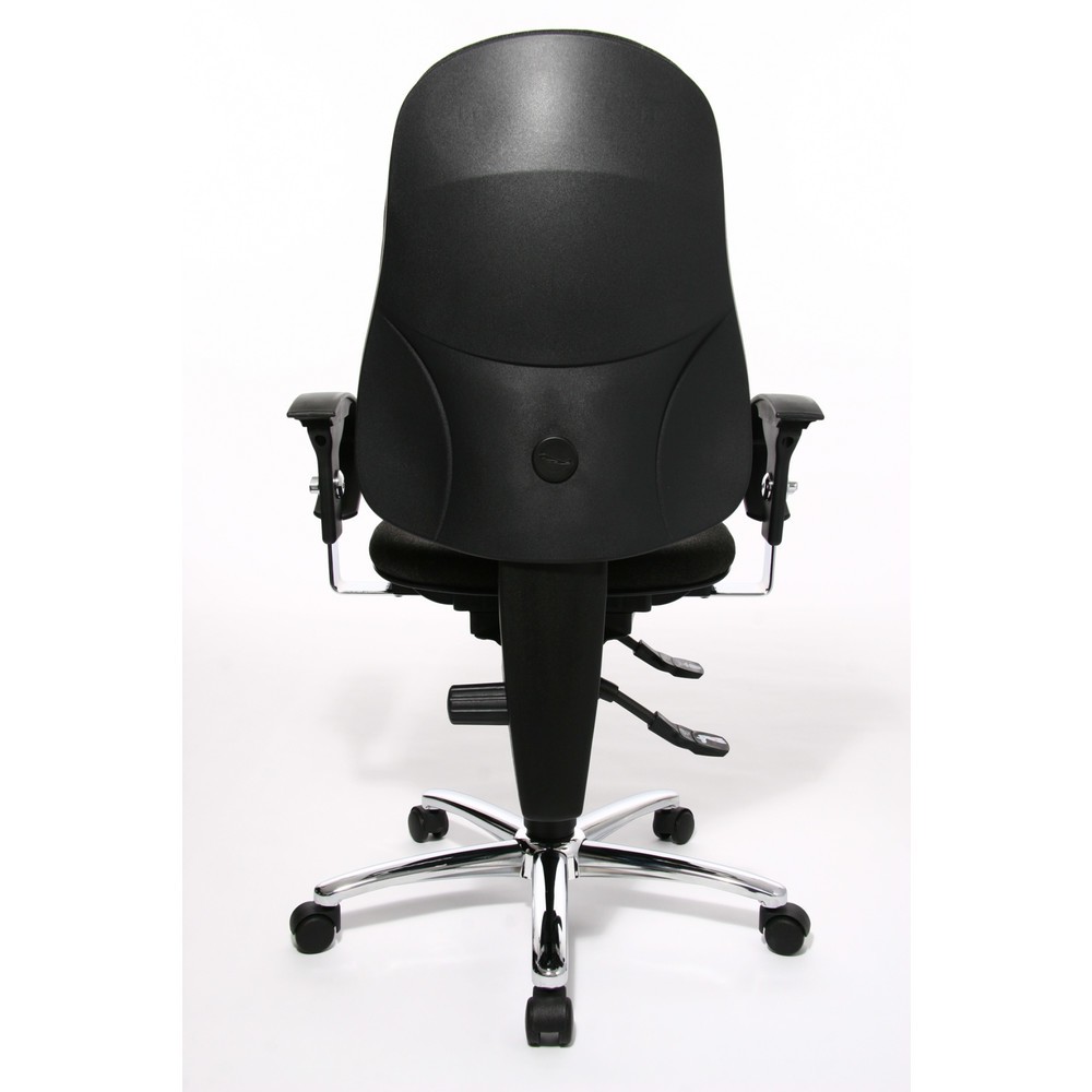 Número de imagen del producto 5: Silla de oficina giratoria Topstar® Ortho 10, apoyabrazos de altura ajustable, antracita