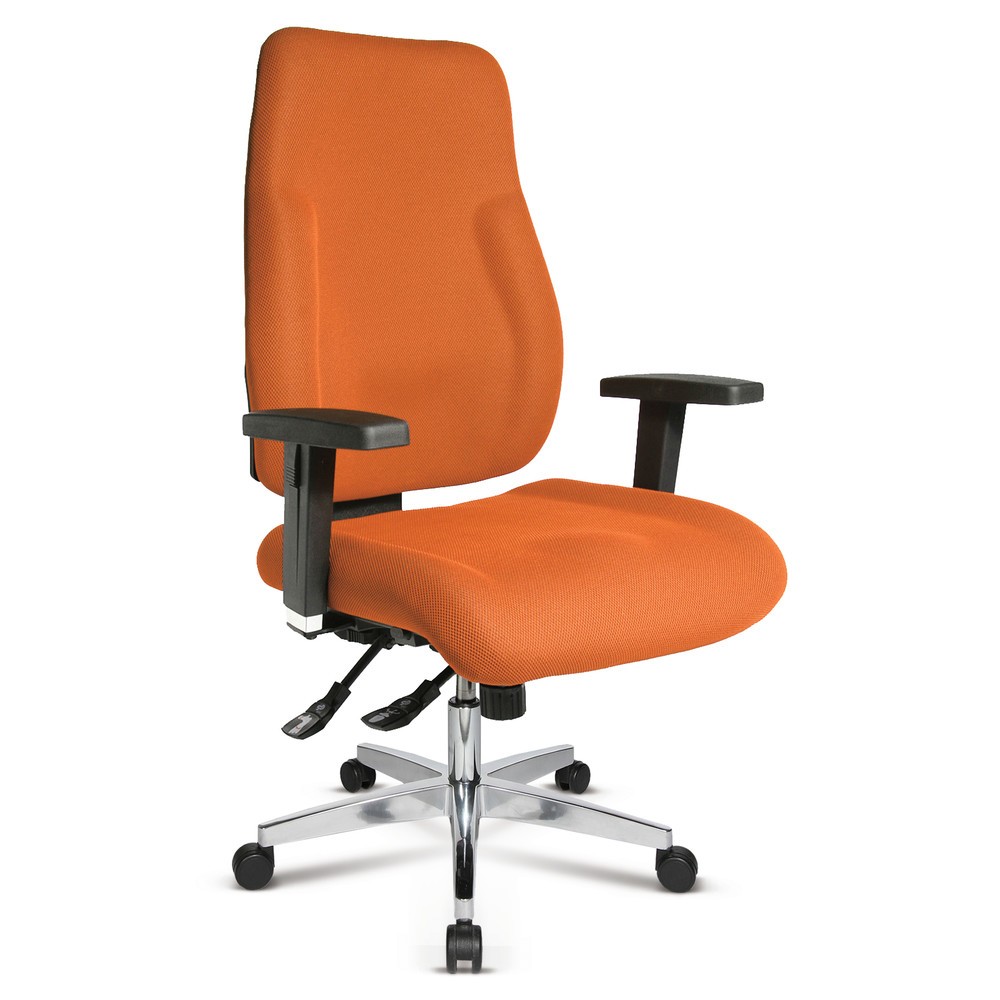 Número de imagen del producto 2: Silla de oficina giratoria Topstar® P91, respaldo de espuma moldeada, verde manzana