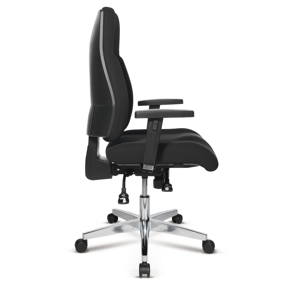 Número de imagen del producto 3: Silla de oficina giratoria Topstar® P91, respaldo de espuma moldeada, verde manzana