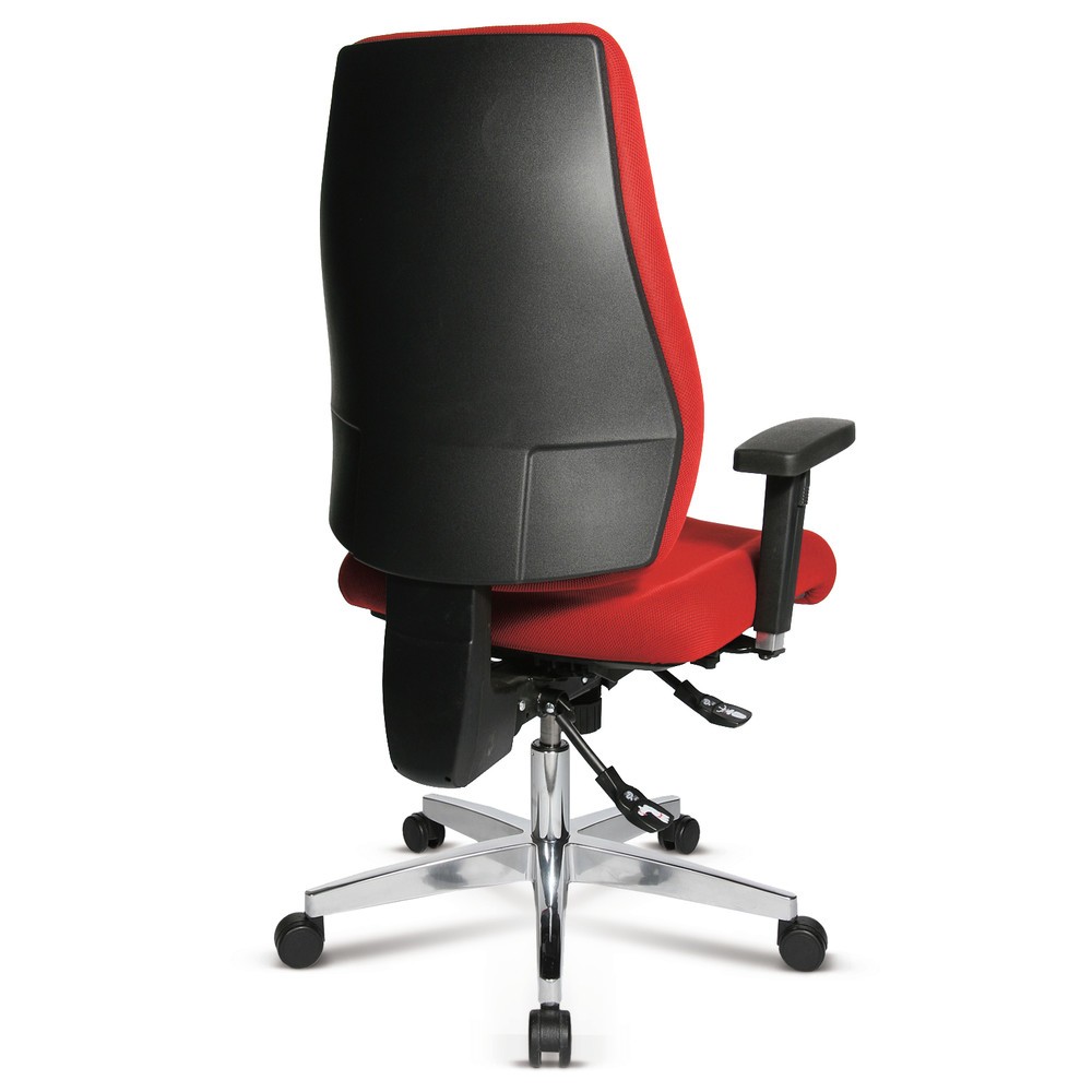 Número de imagen del producto 4: Silla de oficina giratoria Topstar® P91, respaldo de espuma moldeada, verde manzana