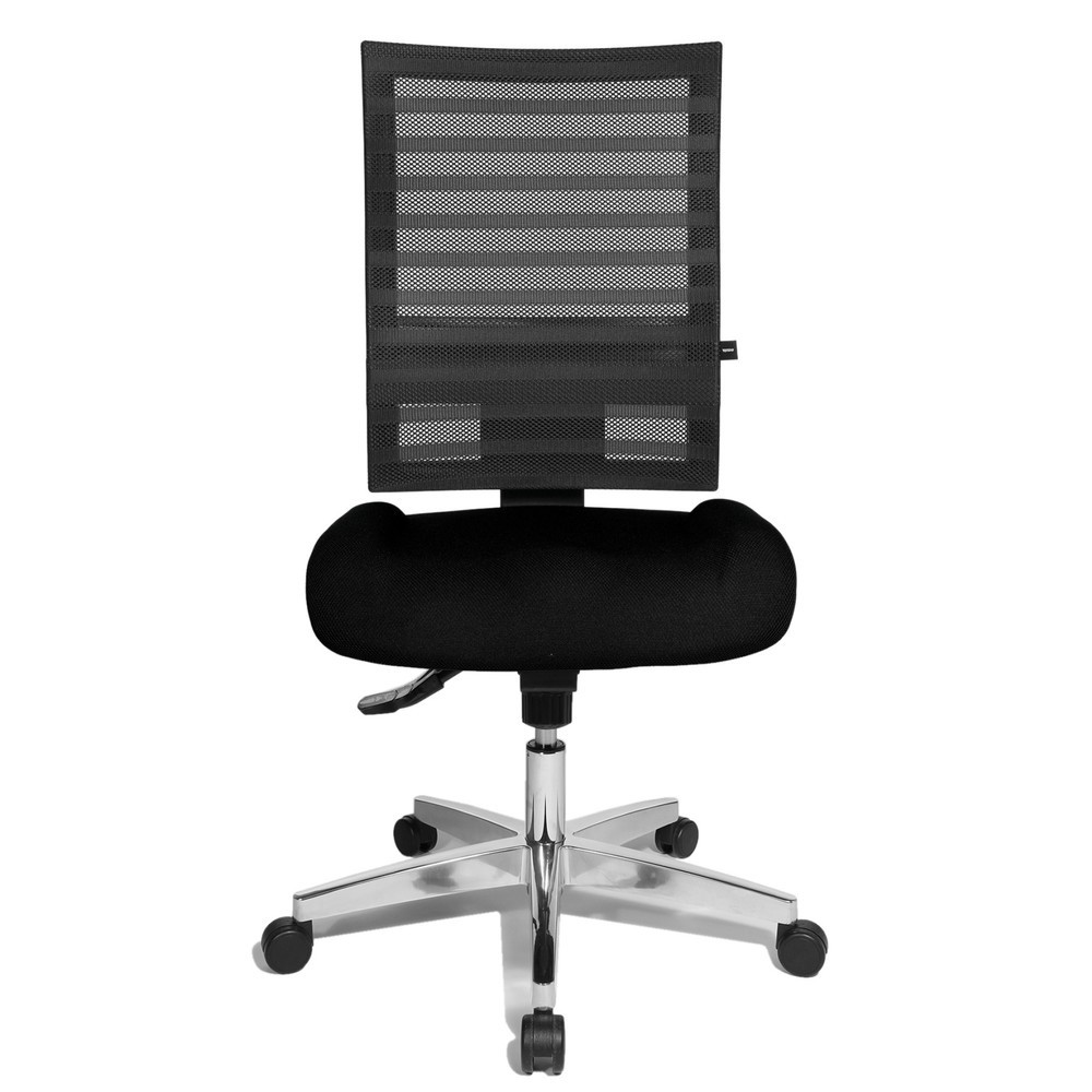 Imagen del producto: Silla de oficina giratoria Topstar® P91-NET, respaldo de malla negro, asiento negro