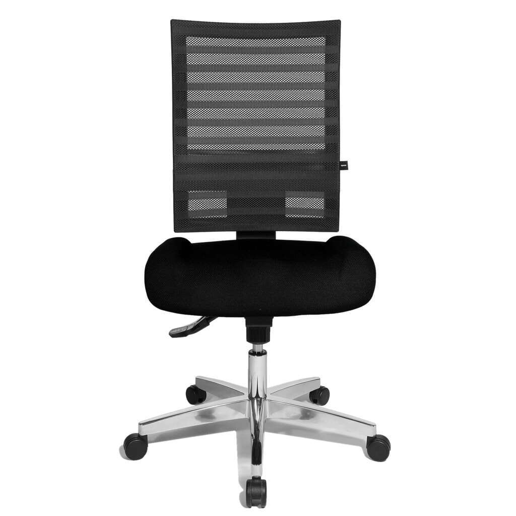 Imagen del producto: Silla de oficina giratoria Topstar® P91-NET, respaldo de malla negro, asiento negro