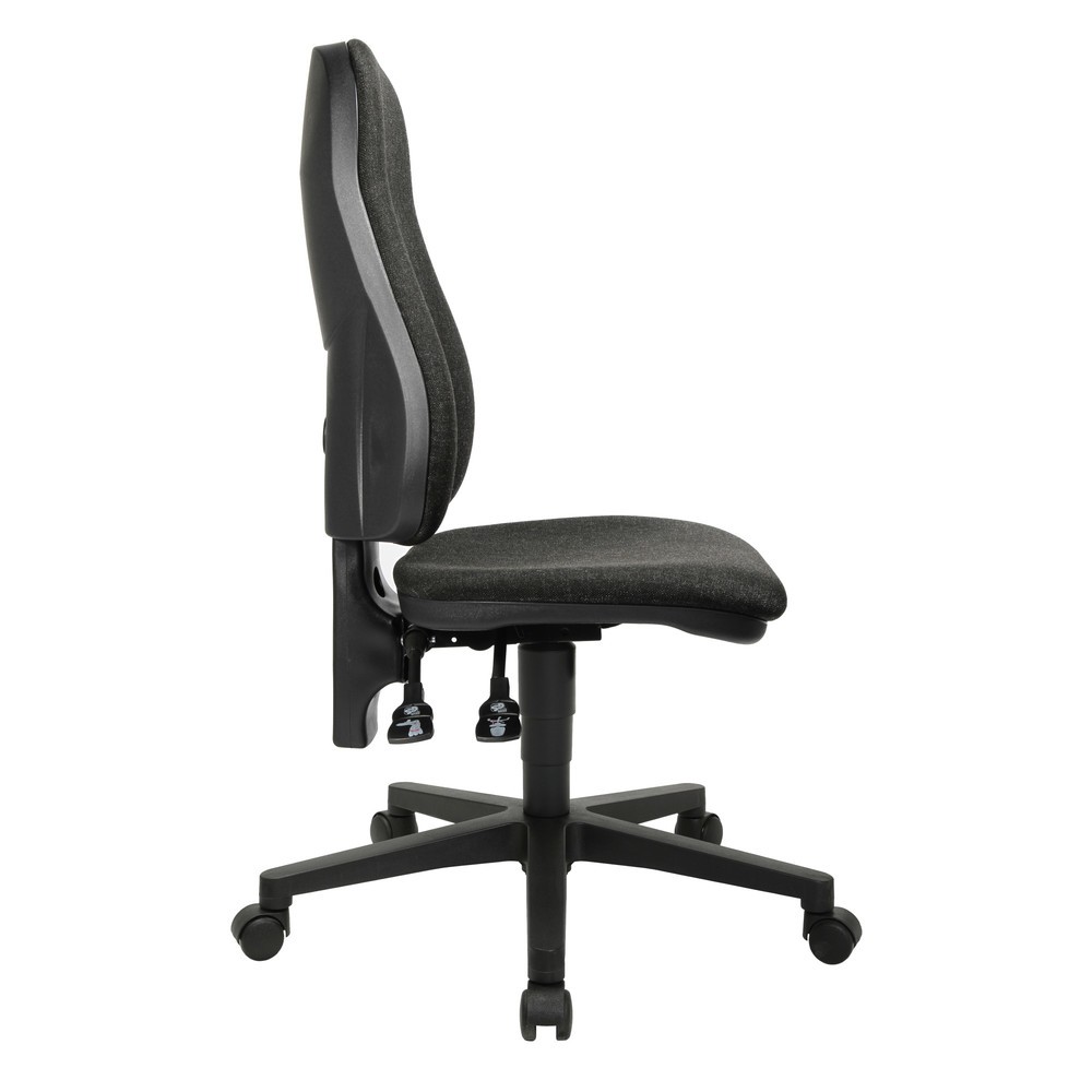 Número de imagen del producto 4: Silla de oficina giratoria Topstar® Point 60, asiento moldeado, gris antracita