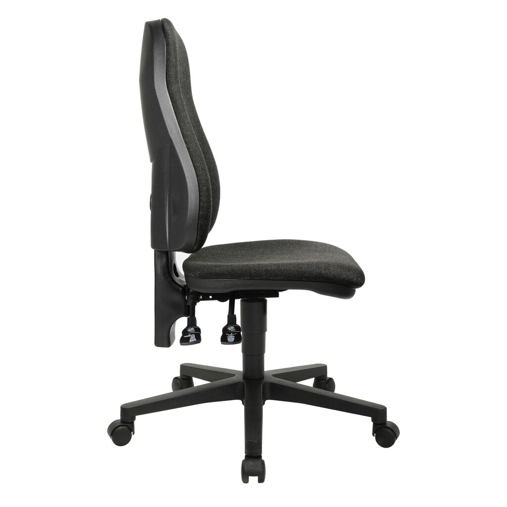 Número de imagen del producto 4: Silla de oficina giratoria Topstar® Point 60, asiento moldeado, gris antracita