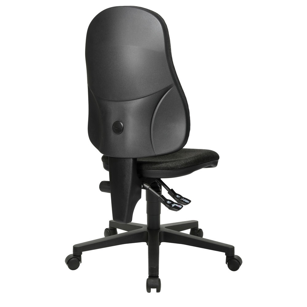 Número de imagen del producto 5: Silla de oficina giratoria Topstar® Point 60, asiento moldeado, gris antracita