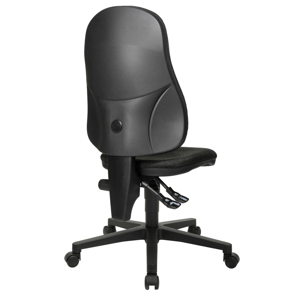 Número de imagen del producto 5: Silla de oficina giratoria Topstar® Point 60, asiento moldeado, gris antracita
