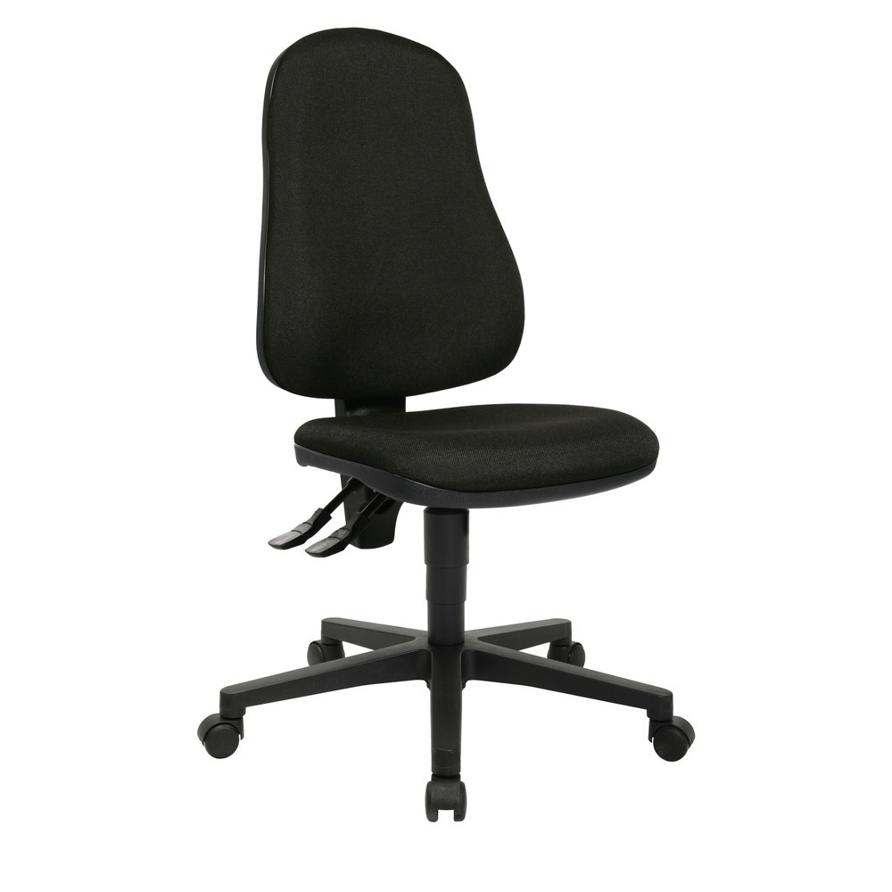 Número de imagen del producto 2: Silla de oficina giratoria Topstar® Point 60, asiento moldeado, negro