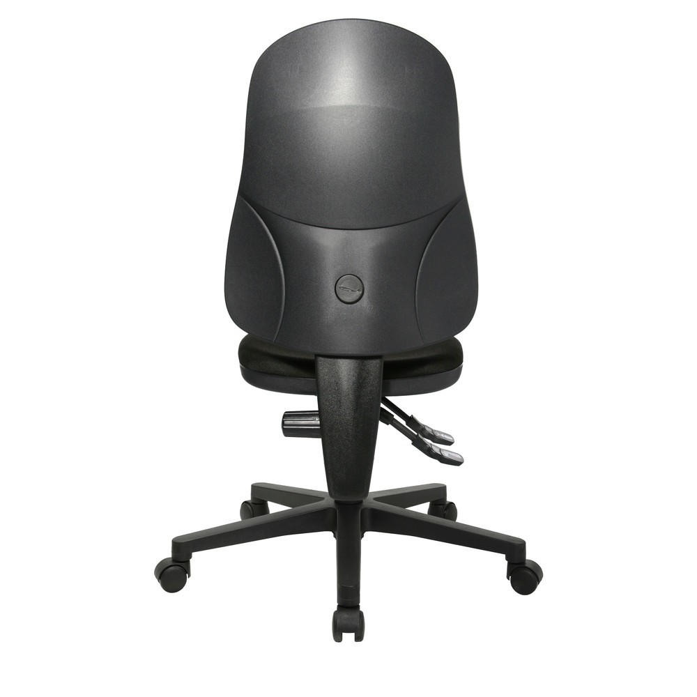 Número de imagen del producto 3: Silla de oficina giratoria Topstar® Point 60, asiento moldeado, negro