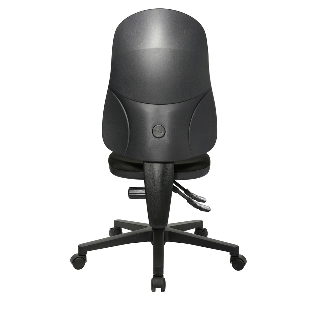 Número de imagen del producto 3: Silla de oficina giratoria Topstar® Point 60, asiento moldeado, negro
