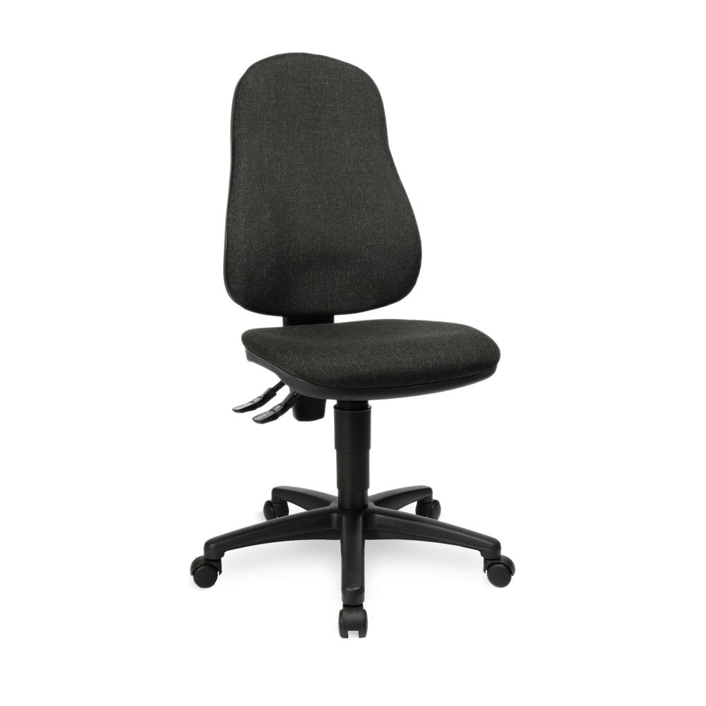 Imagen del producto: Silla de oficina giratoria Topstar® Point 70, el asiento protege la columna, gris antaracita