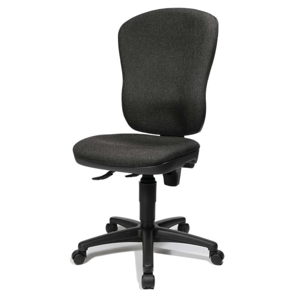 Número de imagen del producto 5: Silla de oficina giratoria Topstar® Point 80, asiento moldeado, gris antracita