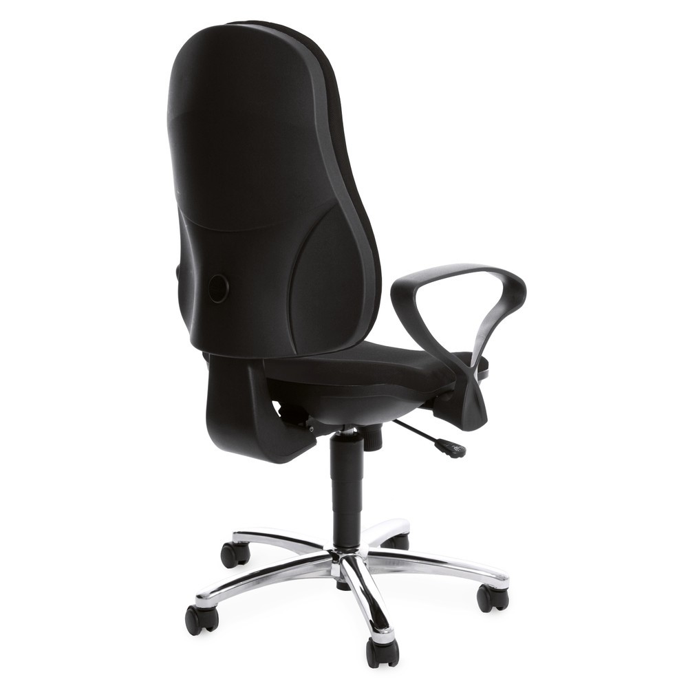 Número de imagen del producto 5: Silla de oficina giratoria Topstar® Support Syncro, el asiento protege la columna, negro