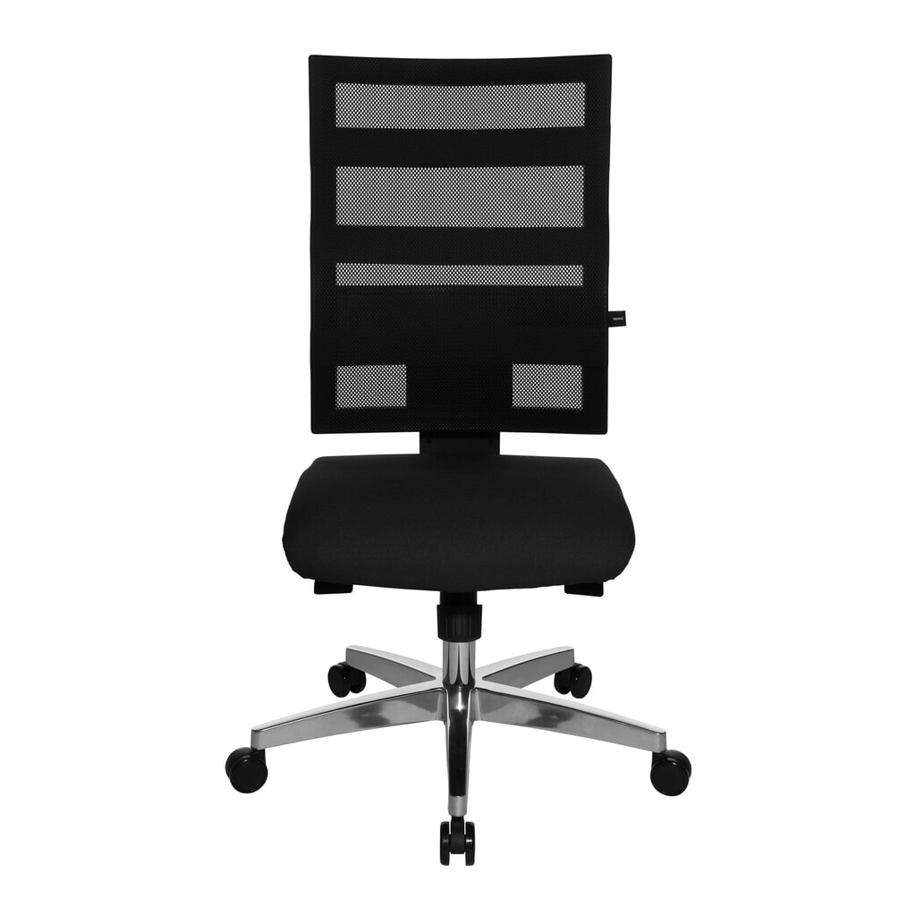 Imagen del producto: Silla de oficina giratoria Topstar® X-Pander, respaldo de malla, función fitness, negro