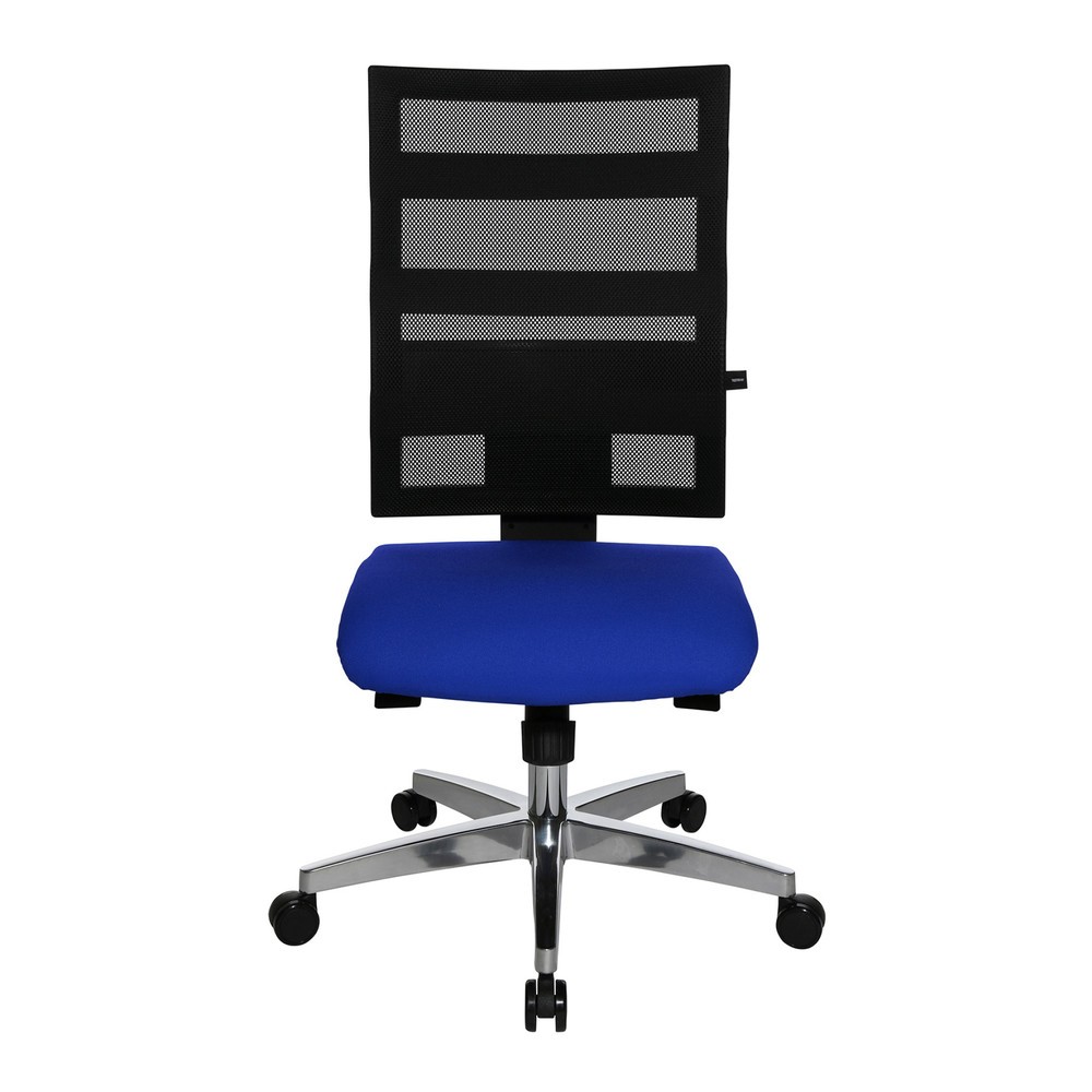 Imagen del producto: Silla de oficina giratoria Topstar® X-Pander, respaldo de malla, función fitness, azul