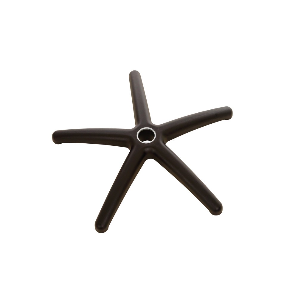 Número de imagen del producto 3: Silla de trabajo giratoria HEMMDAL Easy de poliuretano, altura de asiento de 450-650 mm, base de plástico, ruedas