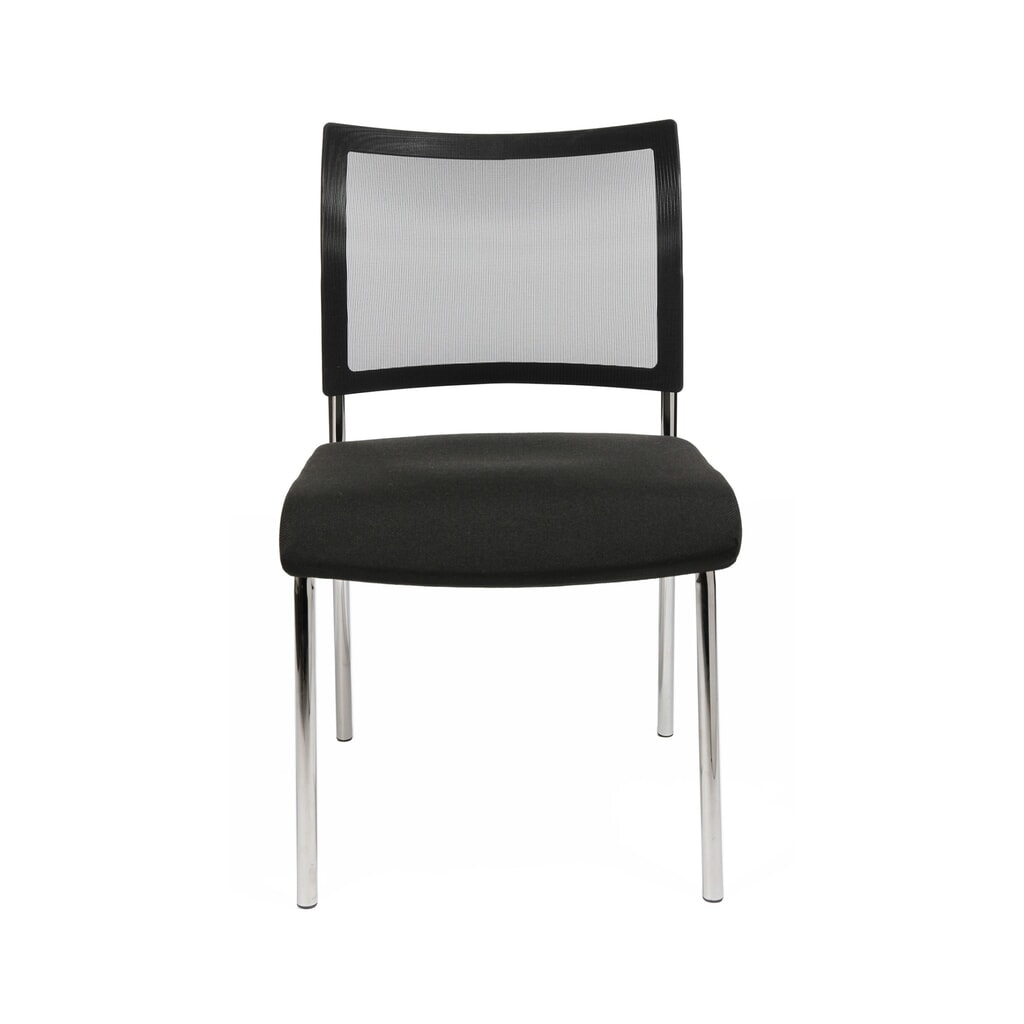 Número de imagen del producto 2: Silla de visitas Topstar® Classic con respaldo de malla + bastidor de 4 patas, negro