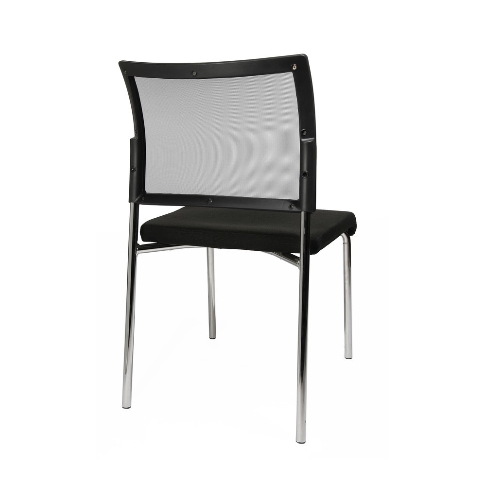 Número de imagen del producto 3: Silla de visitas Topstar® Classic con respaldo de malla + bastidor de 4 patas, negro