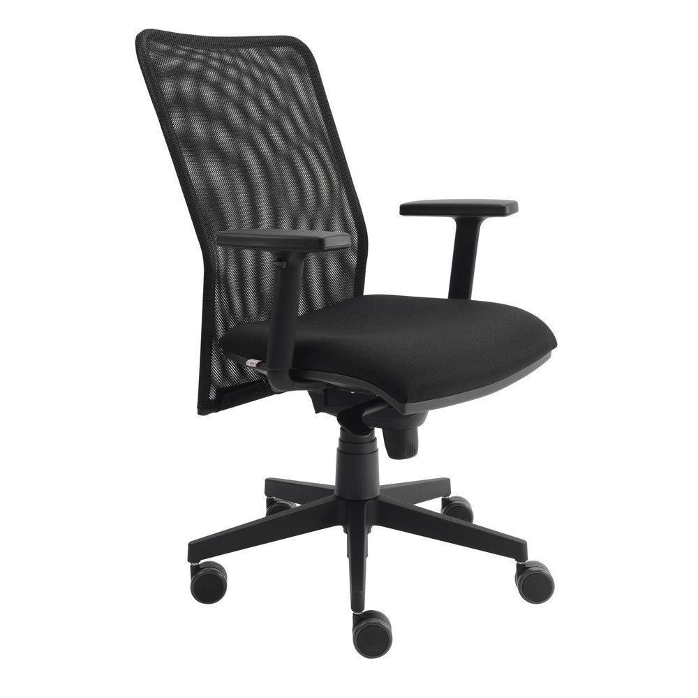 Número de imagen del producto 2: Silla giratoria de oficina Hammerbacher Solid 2 Reposabrazos ajustables en altura con respaldo de malla