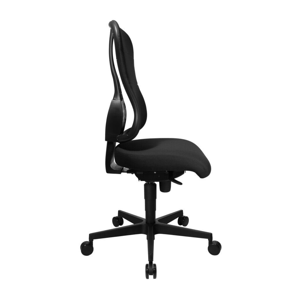 Número de imagen del producto 2: Ssilla de oficina giratoria Topstar® Art Comfort, color negro, sin reposabrazos