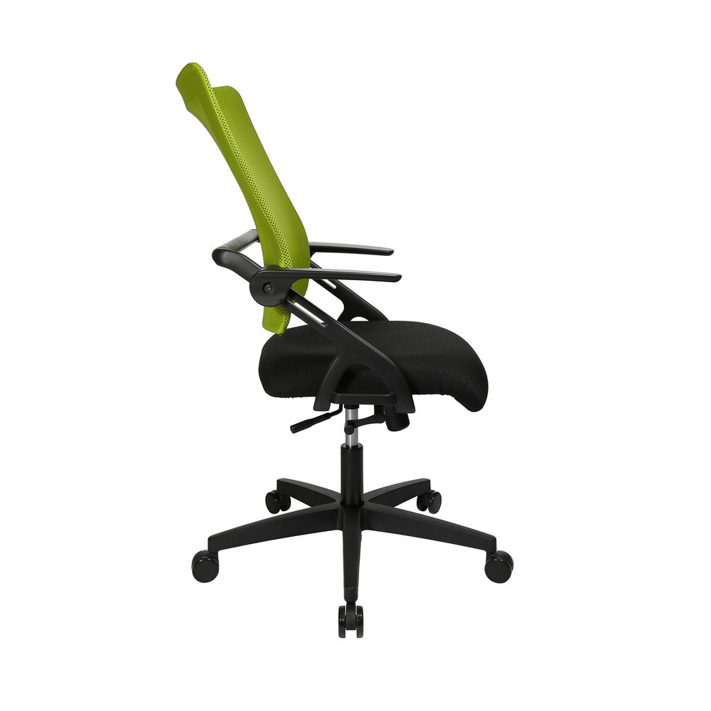 Número de imagen del producto 4: Topstar® New S'Move - Ssilla de oficina giratoria, color negro y verde