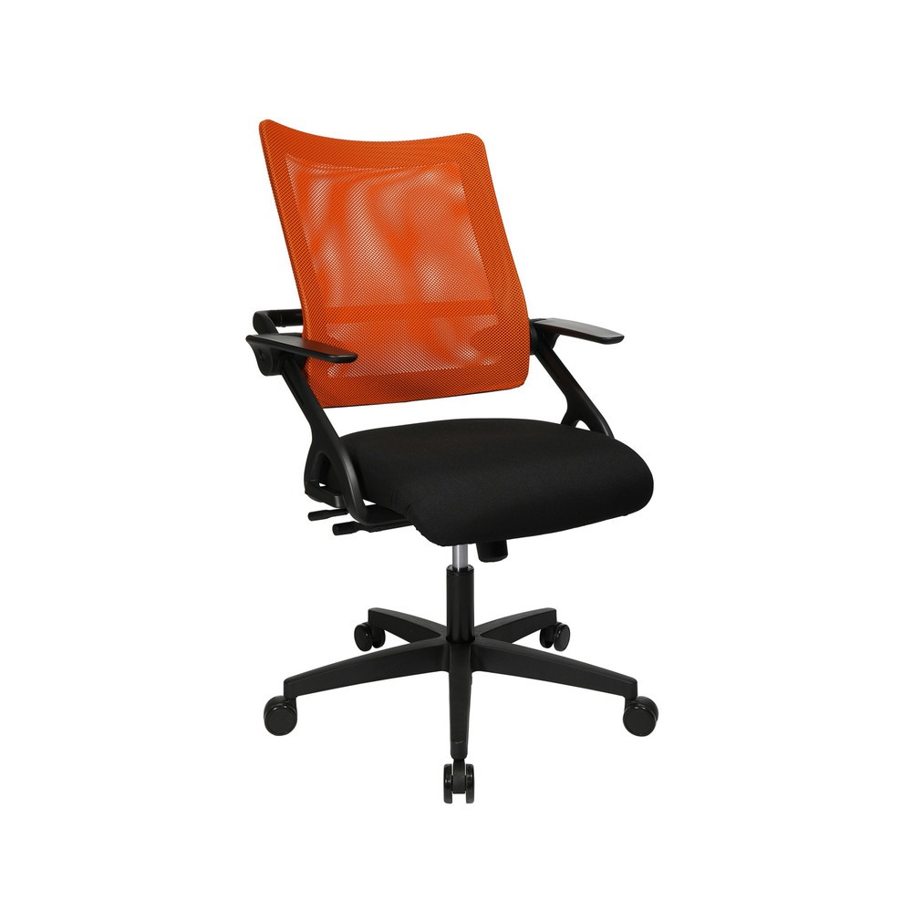 Número de imagen del producto 1: Topstar® New S'Move - Ssilla de oficina giratoria, color negro y naranja