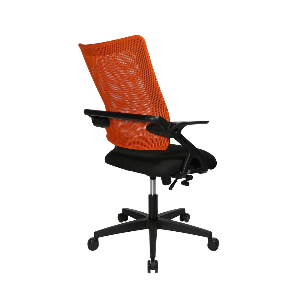 Número de imagen del producto 5: Topstar® New S'Move - Ssilla de oficina giratoria, color negro y naranja